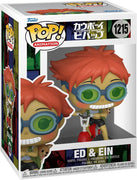 Pop Cowboy Bebop Ed & EIN on Scooter Vinyl Figure #1215