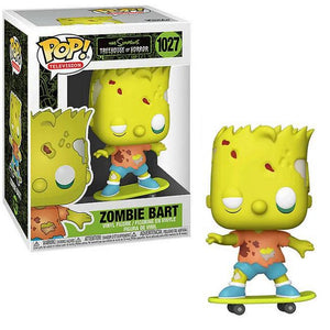 Pop Simpsons Treehouse of Horror Zombie Bart Vinyl Figure