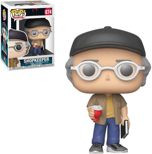 Pop It 2 Shop Keeper Stephen King Vinyl Figure