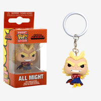 Pocket Pop My Hero Academia All Might Silver Age Vinyl Key Chain