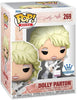 Pop Dolly Parton Dolly Parton in White Pantsuit Funko Shop Exclusive