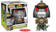 Pop Mighty Morphin Power Rangers Dragonzord 6" Vinyl Figure 2017 Fall Convention Exclusive