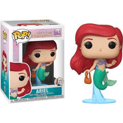 Pop Little Mermaid Ariel with Bag Vinyl Figure