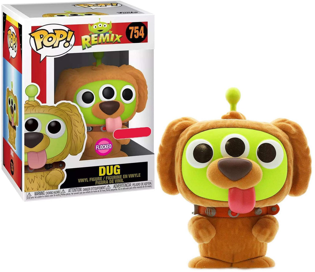 Pop Alien Remix Dug Flocked Vinyl Figure Target Exclusive