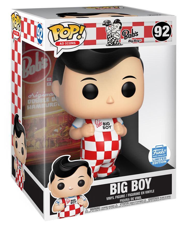 Pop Bob's Big Boy Big Boy 10" Vinyl Figure Funko Store Exclusive