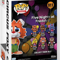 Pop Five Nights at Freddy's Circus Foxy Vinyl Figure #911