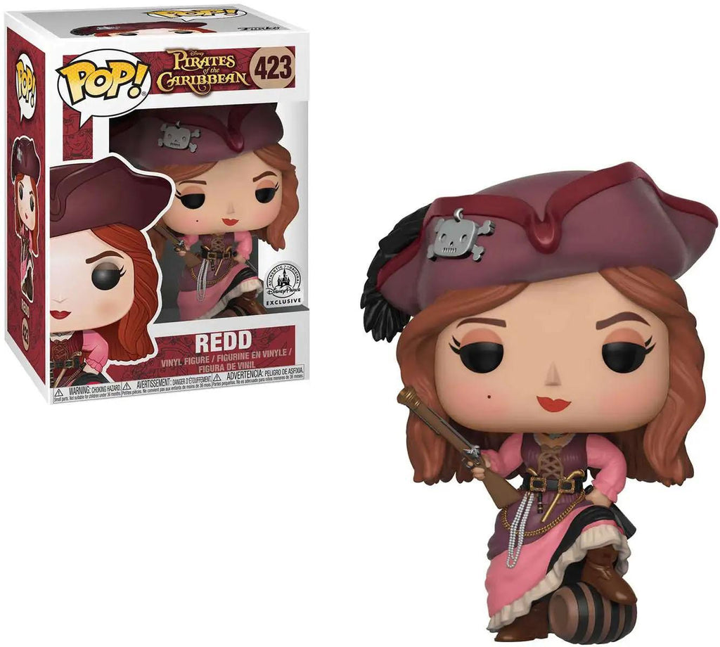 Pop Pirates of the Caribbean Redd Vinyl Figure Disney Parks Exclusive