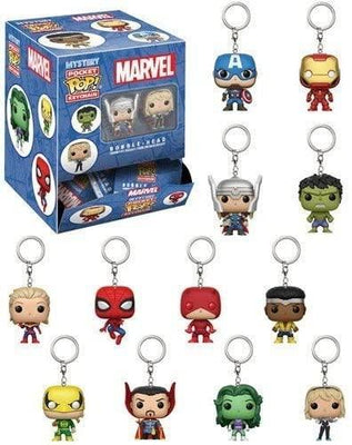 Mystery Pocket Pop Marvel Collectible Figure Blind Bag Key Chain