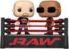 Pop Moment: WWE the Rock vs Stone Cold in Wrestling Ring Vinyl Figure