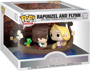 Pop Moment Disney 100 Rapunzel Rapunzel and Flynn Boat Ride Vinyl Figure #1324