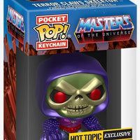 Pocket Pop Masters of the Universe Terror Claws Skeletor Metallic Key Chain Hot Topic Exclusive