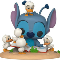 Pop Lilo & Stitch Stitch with Ducks Deluxe Vinyl Figure Box Lunch Exclusive