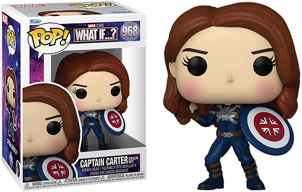 Pop Marvel What If...? Captain Carter Stealth Suit Vinyl Figure #968