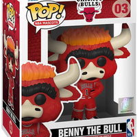 Pop NBA Mascots Chicago Benny the Bull Vinyl Figure