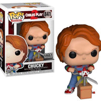 Pop Child's Play 2 Chucky with Buddy & Scissors Vinyl Figure FYE Exclusive #841