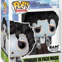 Pop Edward Scissorhands Edward in Face Mask Vinyl Figure Special Edition #983