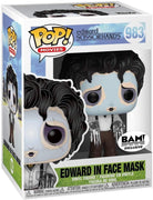 Pop Edward Scissorhands Edward in Face Mask Vinyl Figure Special Edition