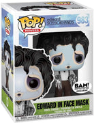 Pop Edward Scissorhands Edward in Face Mask Vinyl Figure Special Edition #983