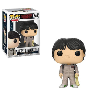 Pop Stranger Things Ghostbusters Mike Vinyl Figure