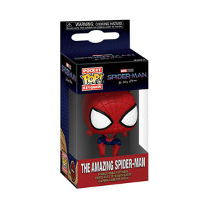 Pocket Pop Marvel Spider-Man No Way Home the Amazing Spider-Man Vinyl Keychain