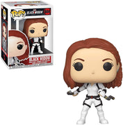 Pop Marvel Black Widow Black Widow White Suit Vinyl Figure
