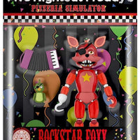 Five Nights at Freddy's Pizza Simulator Rockstar Foxy Action Figures