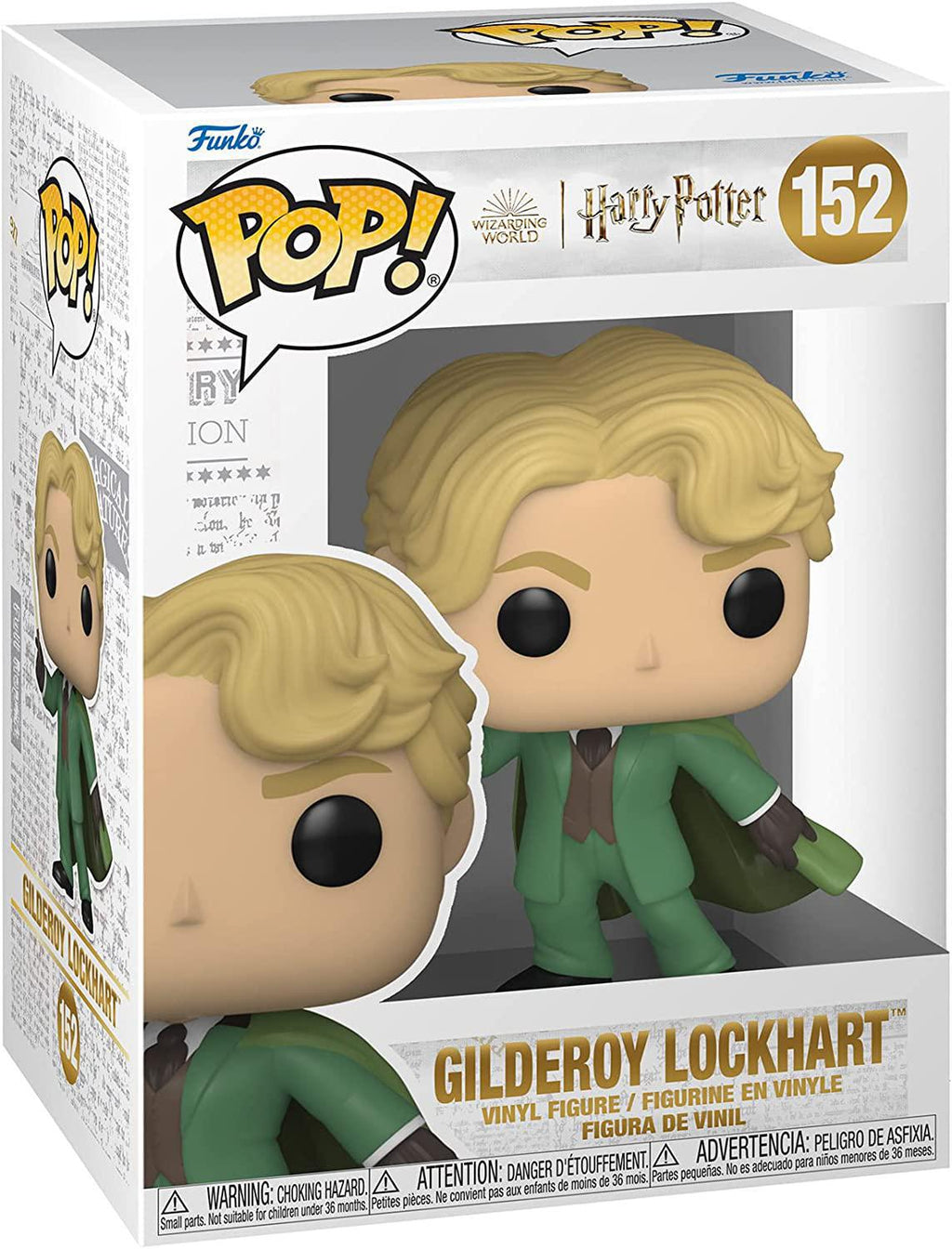 Pop Harry Potter Chamber of Secrets 20th Anniversary Gilderoy Lockhart Vinyl Figure #152