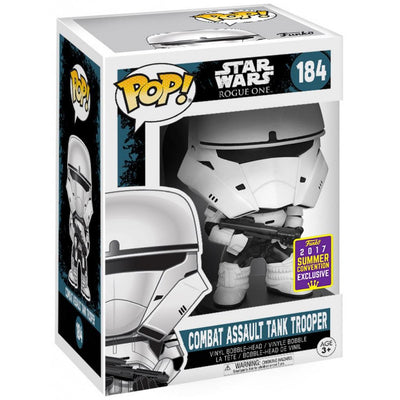 Pop Star Wars Combat Assault Tank Trooper Vinyl Figure SDCC 2017 Exclusive