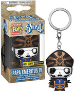 Pocket Pop Ghost Papa Emeritus IV Metallic Vinyl Key Chain Hot Topic Exclusive