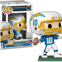 Pop NFL Los Angeles Chargers Justin Herbert Home Uniform Vinyl Figure #162