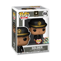 Pop U.S. Army Soldier Service Uniform Female 2 Vinyl Figure