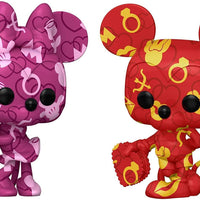 Pop Disney Art Series Mickey and Minnie Mouse Vinyl Figure 2-Pack Special Edition