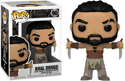 Pop Game of Thrones Khal Drogo with Daggers Vinyl Figure