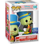 Pop Disney Classics Jiminy Cricket on Leaf Vinyl Figure D23 Expo
