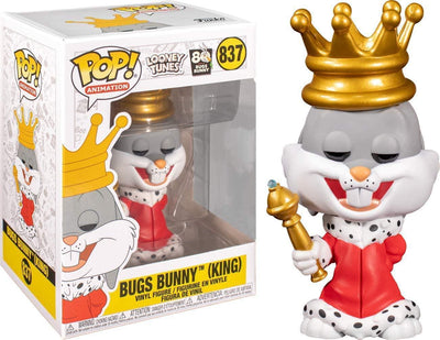 Pop Looney Tunes 80th Bugs Bunny King Vinyl Figure Target Exclusive