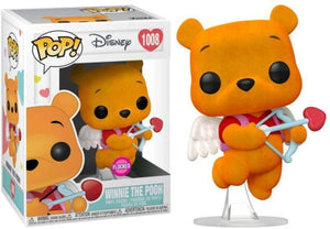 Pop Disney Winnie the Pooh Flocked as Cupid Vinyl Figure Hot Topic Exclusive