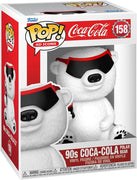 Pop Coca-Cola 90's Coca-Cola Polar Bear Vinyl Figure #158