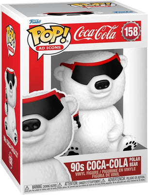 Pop Coca-Cola 90's Coca-Cola Polar Bear Vinyl Figure