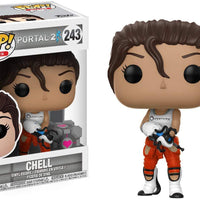 Pop Portal 2 Chell w/ Portal Gun Vinyl Figure