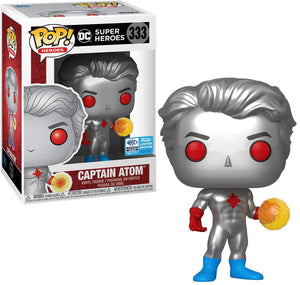 Pop DC Super Heroes Captain Atom Vinyl Figure 2020 WonderCon Exclusive