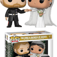 Pop Royal Duke & Duchess of Sussex Wedding Vinyl Figure 2-Pack