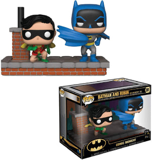 Pop Batman 80th Batman & Robin Comic Moment Vinyl Figure