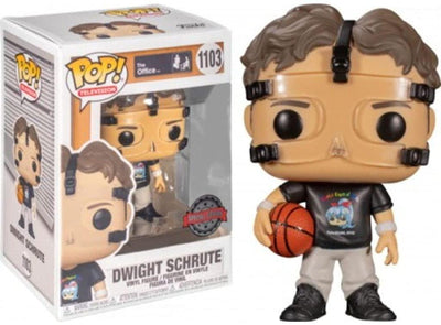 Pop Office Dwight Schrute Basketball Vinyl Figure Chalice Exclusive