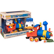 Pop Disney 65th  Donald Duck on the Casey Jr Circus Train Attraction Vinyl Figure