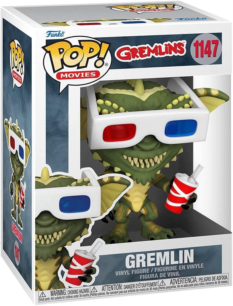 Pop Gremlins Gremlin with 3D Glasses Vinyl Figure #1147