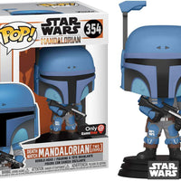 Pop Star Wars Mandalorian Death Watch Mandalorian Two Stripes Vinyl Figure Special Edition