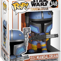 Pop Star Wars Mandalorian Heavy Infantry Mandalorian Vinyl Figure