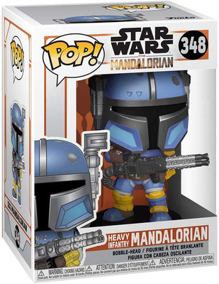 Pop Star Wars Mandalorian Heavy Infantry Mandalorian Vinyl Figure