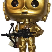 Pop Star Wars Rise of the Skywalker C-3PO Vinyl Figure Star Wars Smuggler's Bounty Exclusive