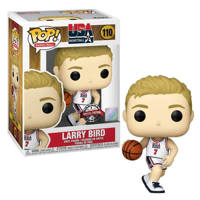 Pop NBA 92 Team USA Larry Bird White Vinyl Figure Special Edition